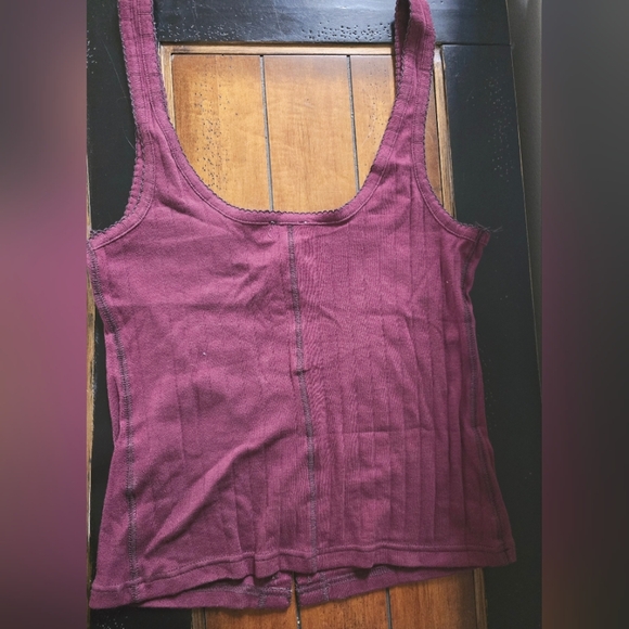NWOT Free People Intimately End Game Pointelle Tank - Picture 6 of 8